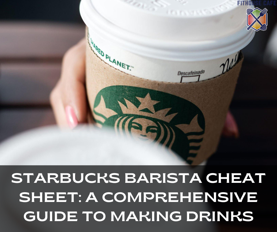 Starbucks Barista Cheat Sheet A Comprehensive Guide to Making Drinks